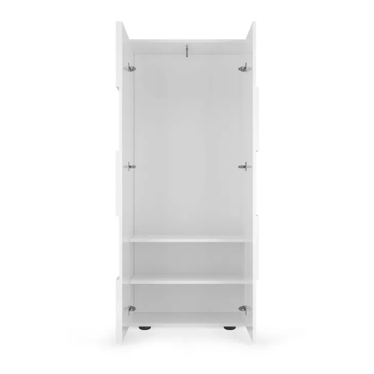 Mobile multiuso 78x183h cm 2 ante bianco lucido Obsession