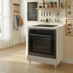 Mobile per piano cottura e forno ad incasso 60x86h cm rovere olmo Talise
