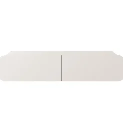 Mobile porta TV sospeso 160x34h cm 2 ante beige cashmere Volia