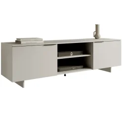 Mobile porta TV 180x55h cm 2 ante beige cashmere Stone