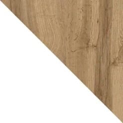 Mobile porta TV 160x46h cm design moderno rovere bianco Modesta