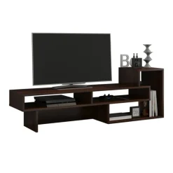 Mobile porta TV 146x49h cm soggiorno rovere scuro Helen