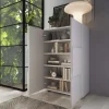 Mobile scarpiera 78x112h cm 2 ante bianco lucido Obsession