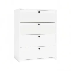 Mobile scarpiera 66x36h cm 4 ribaltine bianco Leaf