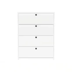 Mobile scarpiera 66x36h cm 4 ribaltine bianco Leaf