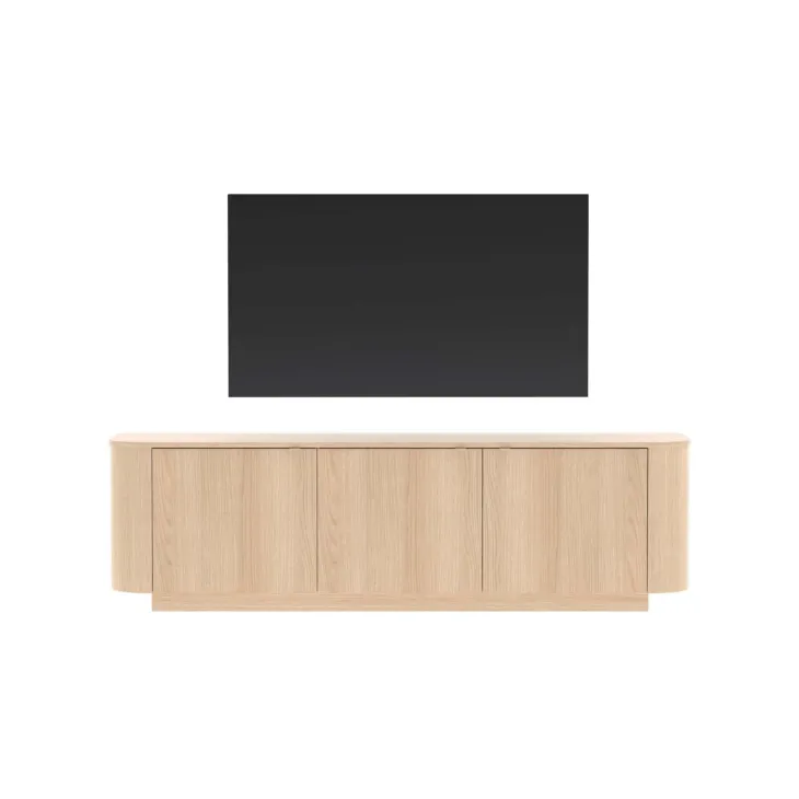 Mobile TV 180x50h cm 3 ante moderno rovere Alba