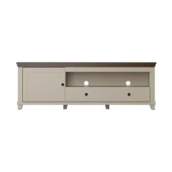 Mobile tv 181x61h cm 1 vano a giorno 1 cassetto 1 anta beige Texel