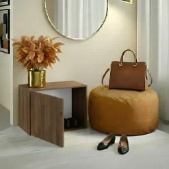Modulo da terra 55x40 cm con anta reversibile rovere scuro Sunset