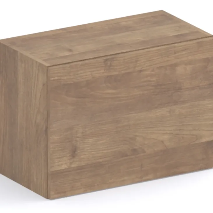 Modulo da terra 55x40 cm con anta reversibile rovere scuro Sunset