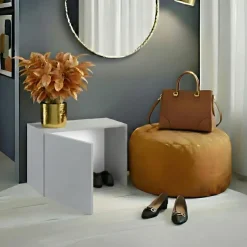 Modulo da terra 55x40 cm con anta reversibile grigio chiaro Sunset
