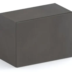 Modulo da terra 55x40 cm con anta reversibile ossido nero Sunset