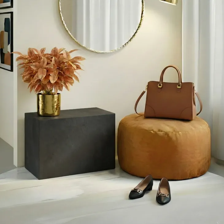 Modulo da terra 55x40 cm con anta reversibile ossido nero Sunset