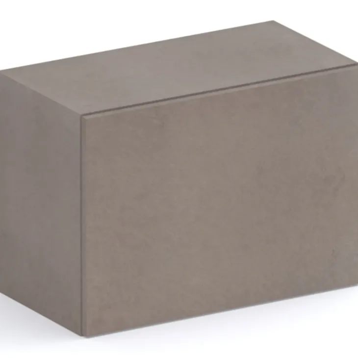 Modulo da terra 55x40 cm con anta reversibile marrone bronzo Sunset