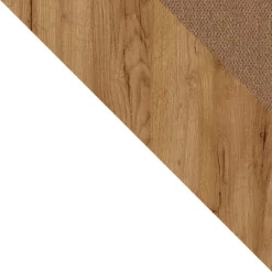 Panca ingresso 69x50h cm con scarpiera bianco rovere Clea