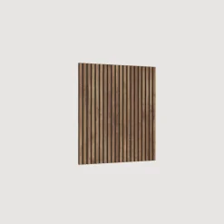 Pannello cannettato a muro 69x74h cm rovere scuro Sunset Decor