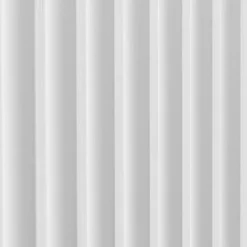 Parete attrezzata sospesa 260x150h cm con colonne bianco cannettato effetto marmo Ilaria