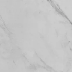 Parete attrezzata 280x175h cm con 2 vetrine beige cashmere e bianco effetto marmo Paula
