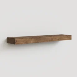 Parete attrezzata 331x186h cm marrone bronzo rovere scuro Sunset 1025
