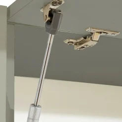 Parete attrezzata 290x190h cm moderna tortora rovere Zenith