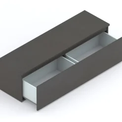 Parete attrezzata 276x200h cm ossido rovere chiaro Sunset 1027