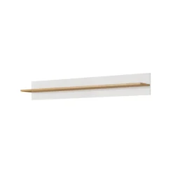 Parete attrezzata 270x194h cm soggiorno bianco opaco e lucido Noa Gihome®