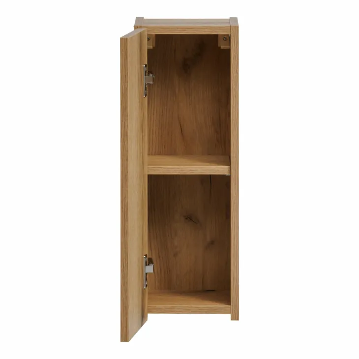 Pensile bagno sospeso 20x57h cm 1 anta rovere Rovery