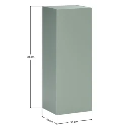 Pensile bagno sospeso 30x80h cm 1 anta verde salvia Speranza