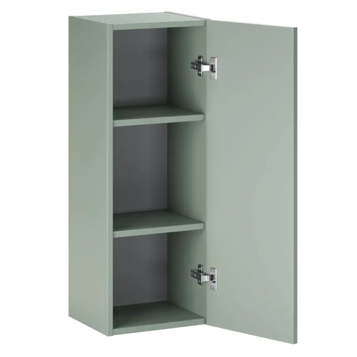 Pensile bagno sospeso 30x80h cm 1 anta verde salvia Speranza