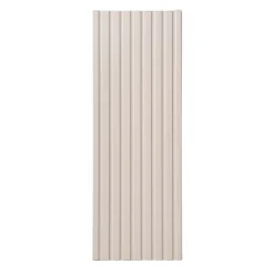Pensile bagno sospeso 20x57h cm cannettato 1 anta beige Cleany