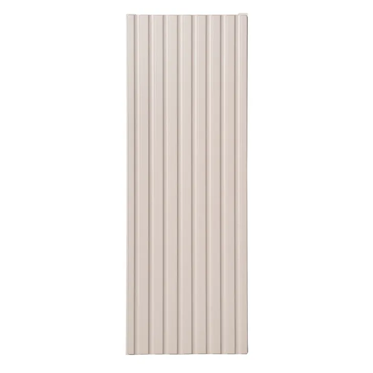 Pensile bagno sospeso 20x57h cm cannettato 1 anta beige Cleany