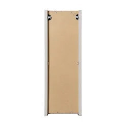 Pensile bagno sospeso 20x57h cm cannettato 1 anta beige Cleany