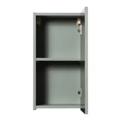 Pensile bagno sospeso 30x57h cm cannettato 1 anta verde salvia Greeny