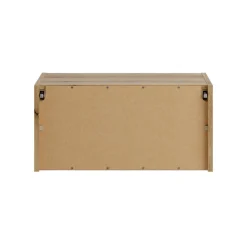 Pensile bagno 60x29h cm vano a giorno rovere Cleany