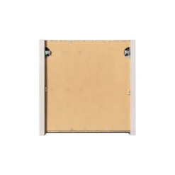 Pensile cubo bagno sospeso 30x30h cm cannettato 1 anta beige Cleany