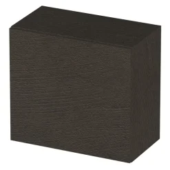 Pensile cubo sospeso bagno 55x50h cm 1 anta reversibile ossido nero Sunset