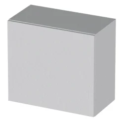 Pensile cubo sospeso 55x50h cm 1 anta reversibile grigio chiaro Sunset