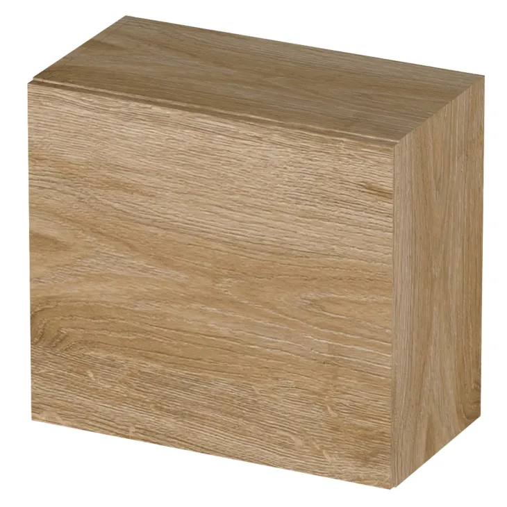 Pensile cubo sospeso 55x50h cm 1 anta reversibile rovere chiaro Sunset