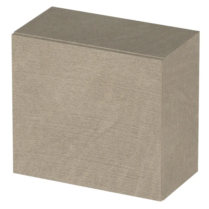 Pensile cubo sospeso 55x50h cm 1 anta reversibile tortora Sunset