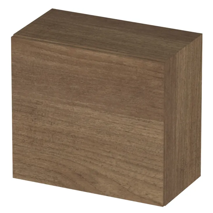 Pensile cubo sospeso 55x50h cm 1 anta reversibile rovere scuro Sunset