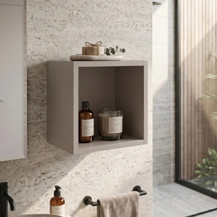 Pensile cubo 27x28h cm beige Corallo