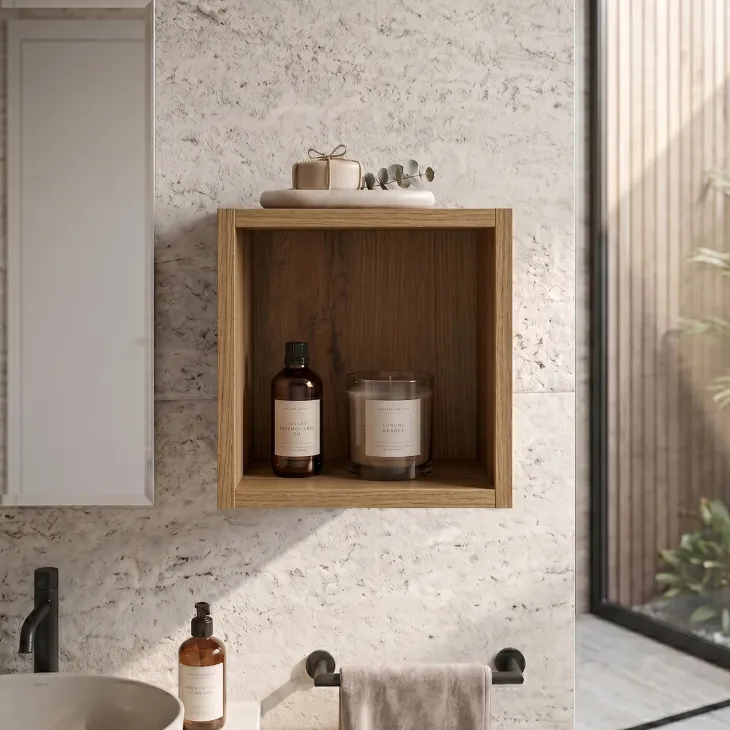 Pensile cubo 27x28h cm rovere Corallo