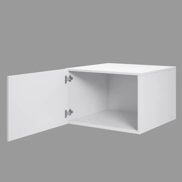 Pensile lavanderia 67x44h cm 1 anta bianco Ordinary