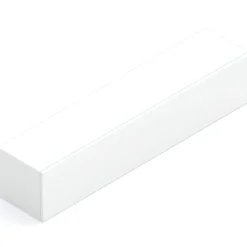 Pensile orizzontale 138x29h cm 1 anta reversibile bianco lucido Sunset