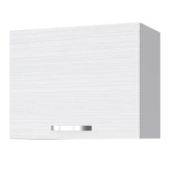 Pensile per cappa 60x48h cm 1 anta bianco frassinato Talise