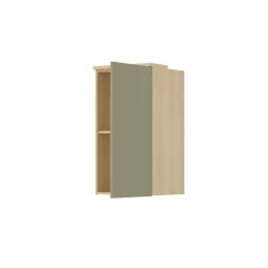 Pensile sospeso 45x83h cm 1 anta reversibile verde salvia rovere Elvira