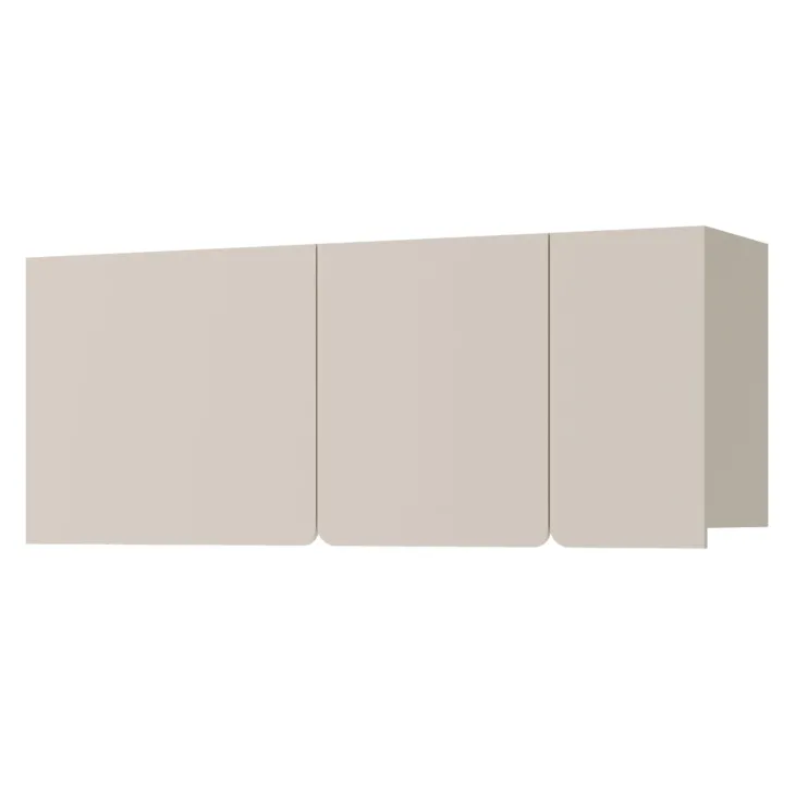 Pensile sospeso 120x37h cm 3 ante beige cashmere Linfa