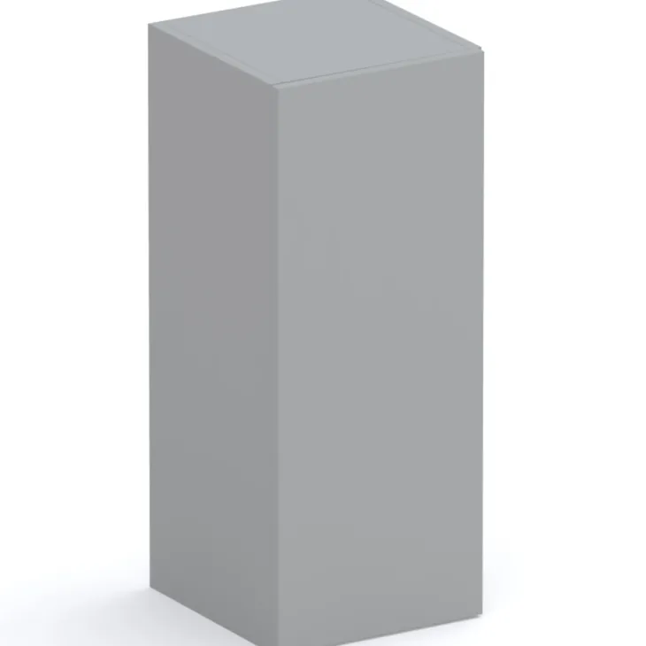 Pensile verticale 29x69h cm 1 anta reversibile grigio scuro Sunset