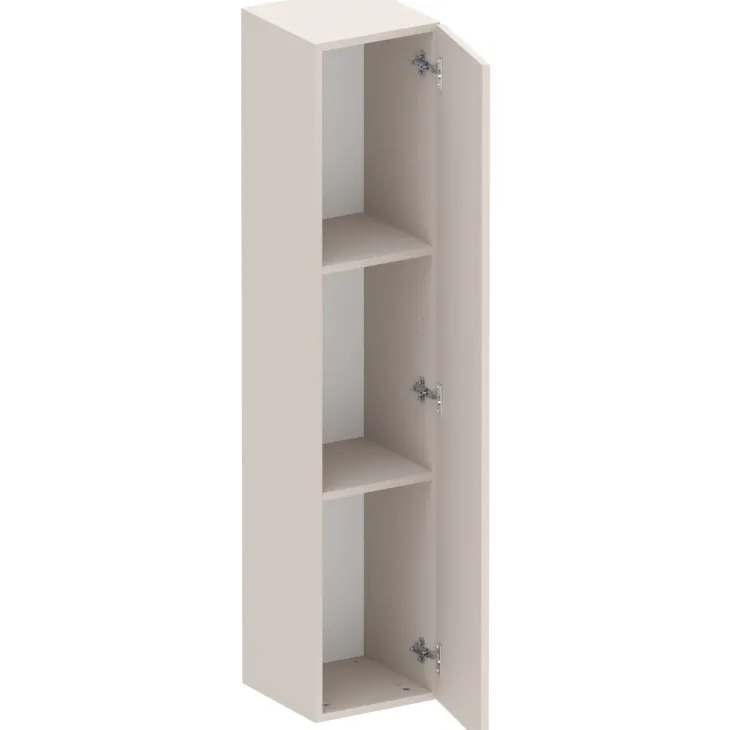 Pensile verticale 29x138h cm 1 anta reversibile moderno beige Sunset