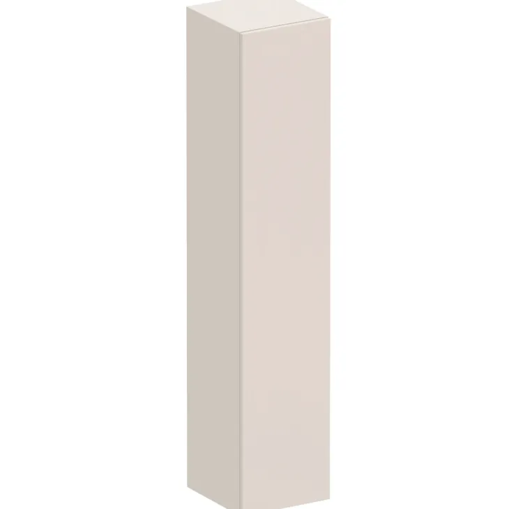 Pensile verticale 29x138h cm 1 anta reversibile moderno beige Sunset