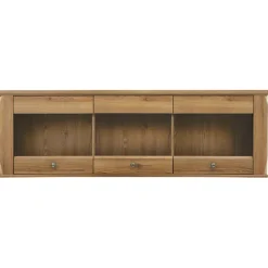 Pensile 156x50h cm 3 ante soggiorno rovere scuro Lucca